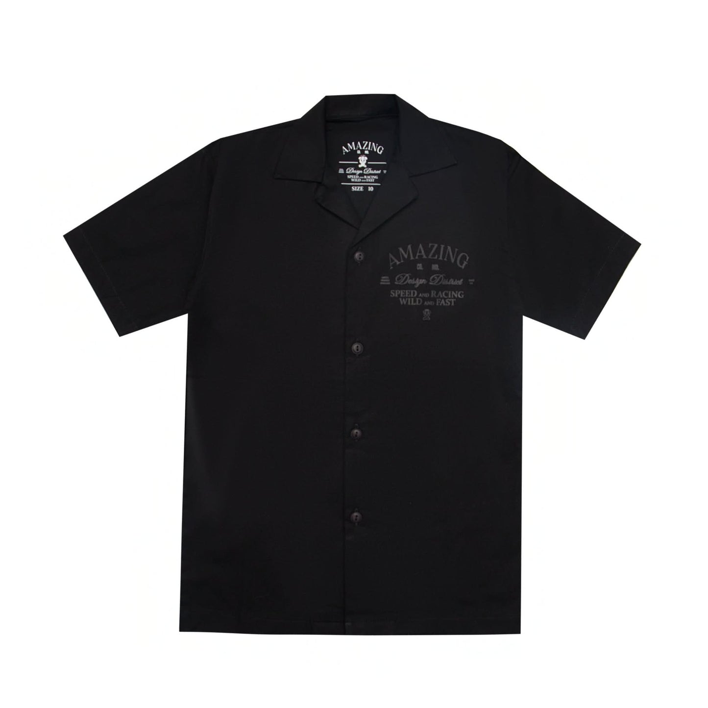 CAMISA DESIGN DISTRICT NEGRO