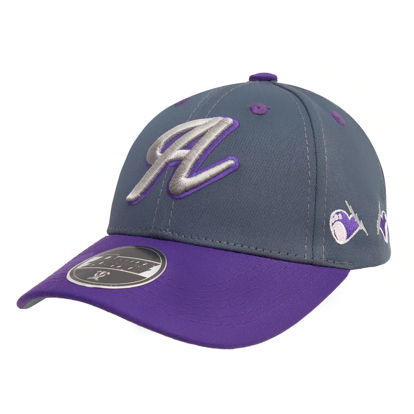 GORRA PURPLE PAWS DARK GRAY