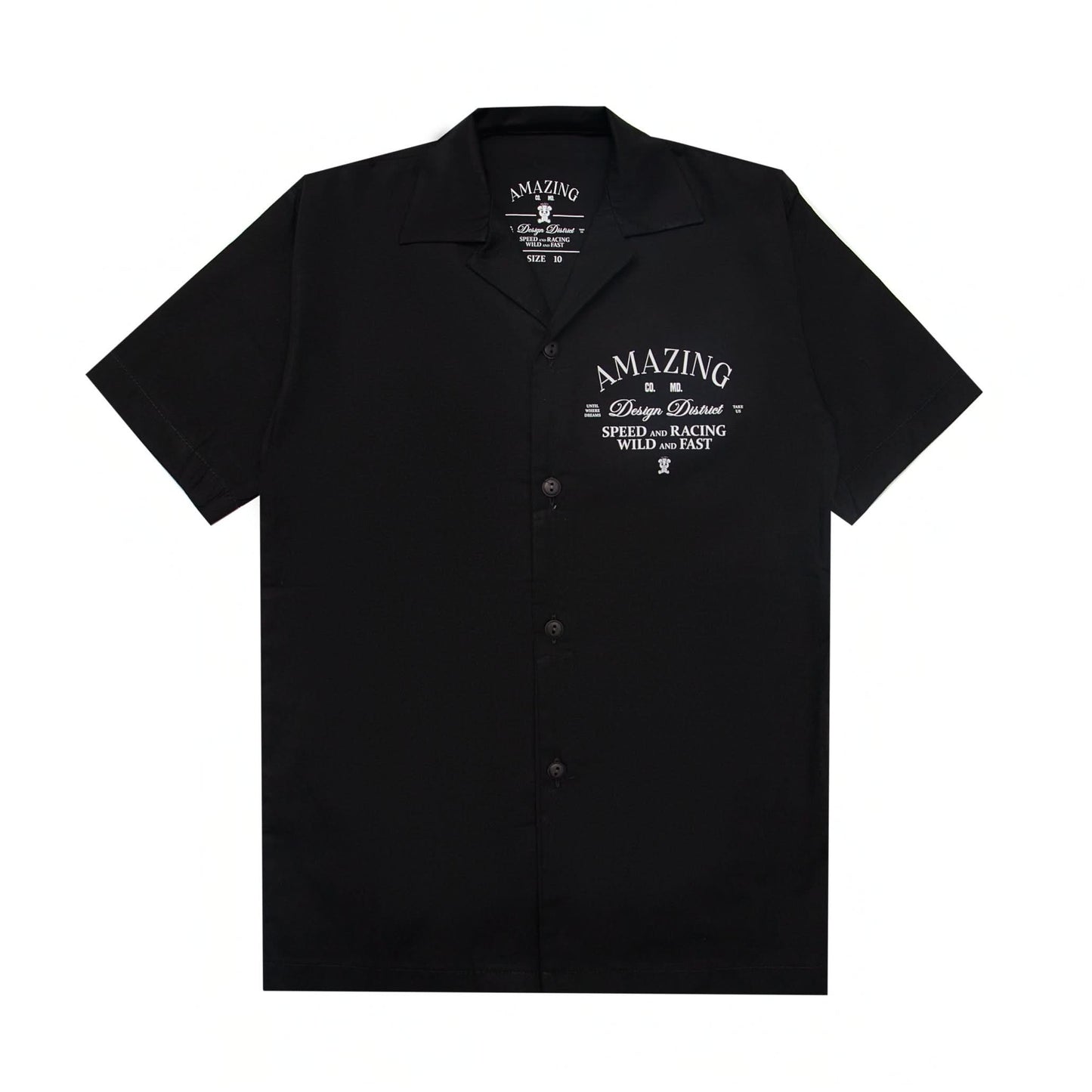 CAMISA DESIGN DISTRICT NEGRO