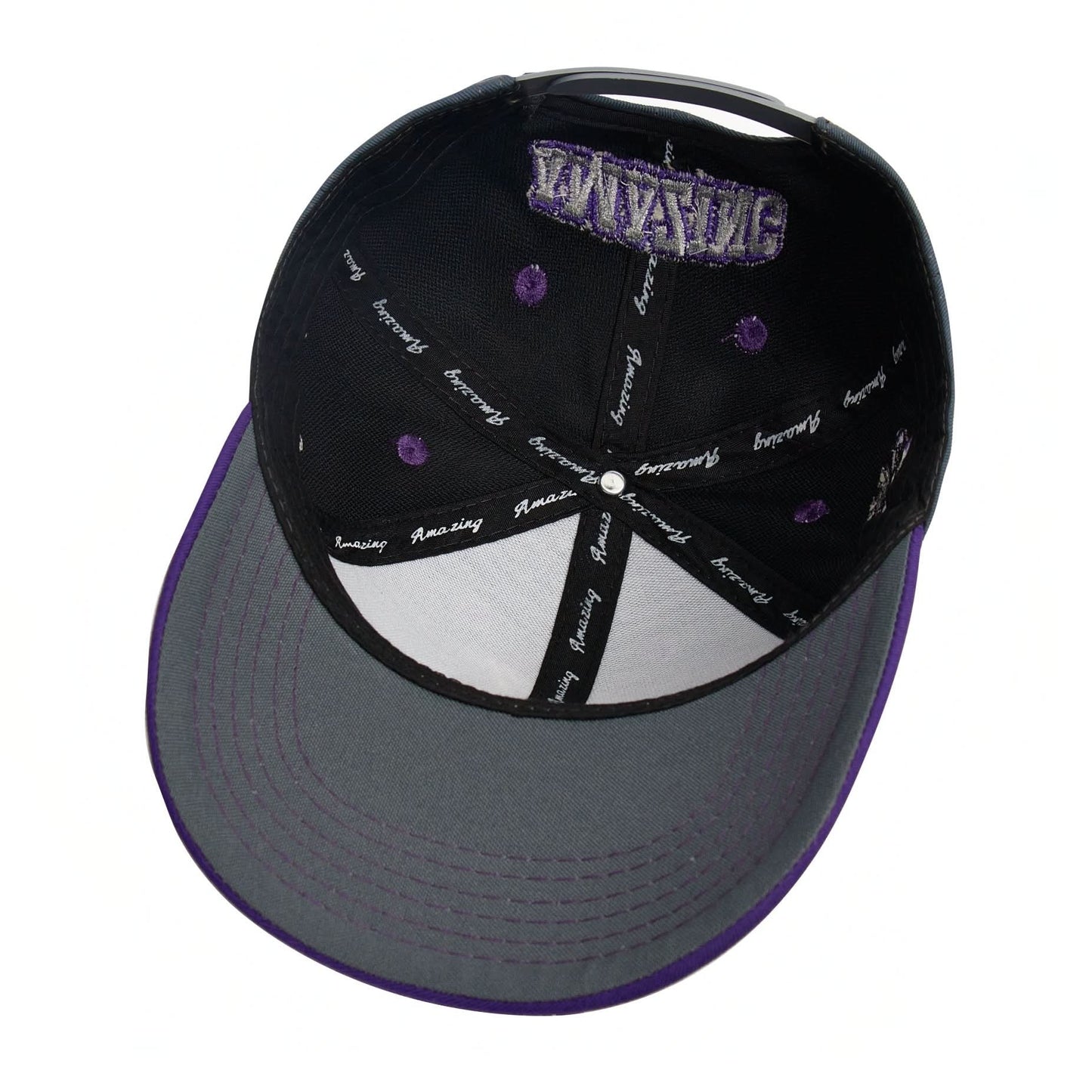 GORRA PURPLE PAWS DARK GRAY